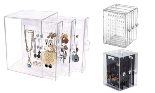 Acrylic Jewelry Earring Display Organizer