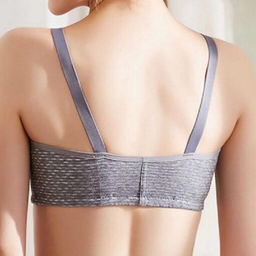 Comfortable Breathable Front Closure Push Up Bra - Image 17