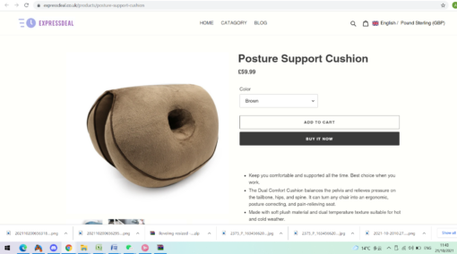 Posture Support Cushio - Image 4