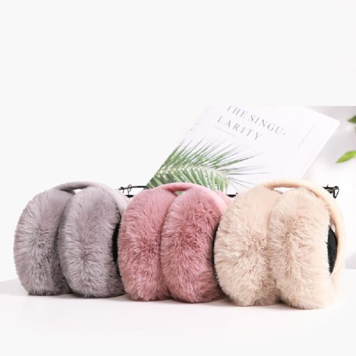 14cm Extra Large Fluffy Foldable EarMuffs - Image 12