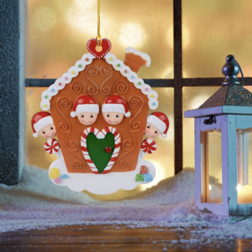 Christmas Tree Biscuit House Decoration - Image 3