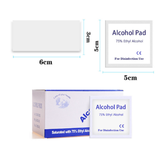 Covid -19 Alcohol Pads Wipes 100pcs - - Image 4