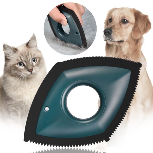 Dog Hair Removal Portable Silicone Pet Hair Brush - Image 2