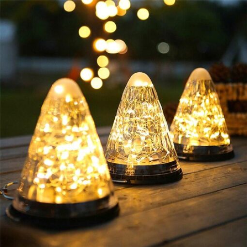 Solar Cones LED String Lights - Image 8