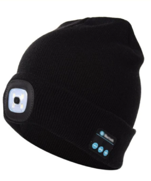 One or Two Bluetooth Beanie Hat with LED Light waiting for LEd ver - Image 3