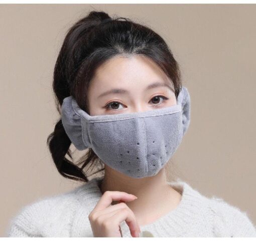 One or Two Windproof Breathable Mask with Warm Earmuff - Image 15