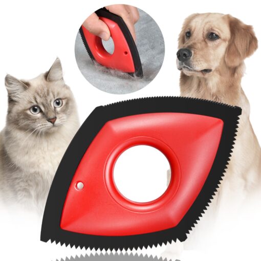 Dog Hair Removal Portable Silicone Pet Hair Brush - Image 11