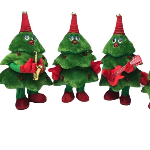 Dancing Christmas Tree Plush Xmas Tree Musical Deco - Image 2