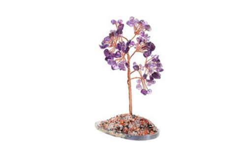 Three Styles Crystal Lucky Tree Healing Crystals Copper Money Tree Spiritual Gift - Image 24