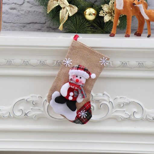 5 Styles 4pcs Christmas Stockings - Image 9