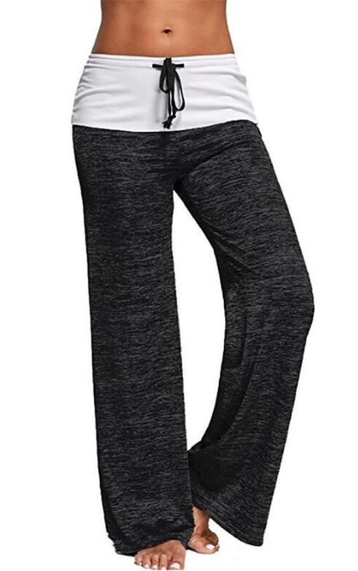 Casual Loose Wide Leg Yoga Pant - Image 2