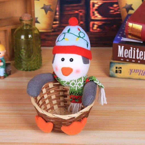 One or Five Christmas Candy Storage Basket Decoration - Image 5