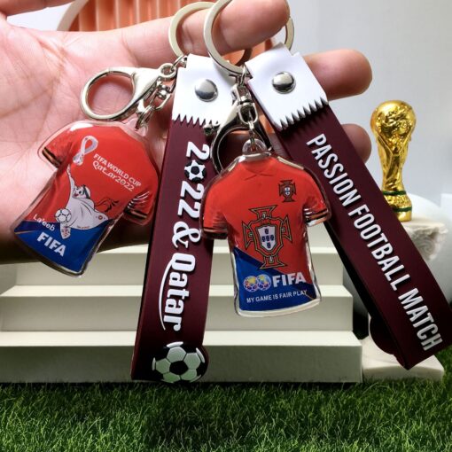 Football Fan Keyring Qatar World Cup - untracked - Image 17