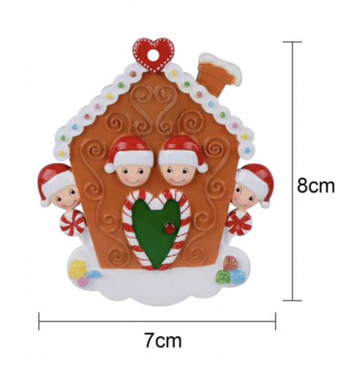 Christmas Tree Biscuit House Decoration - Image 13