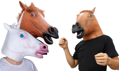 Halloween Party Cosplay Horse Mask