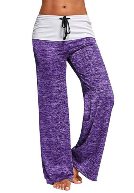 Casual Loose Wide Leg Yoga Pant - Image 4