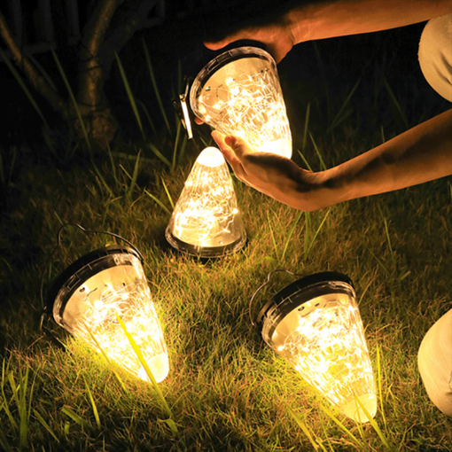 Solar Cones LED String Lights - Image 14