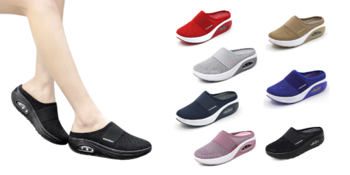 Air Cushion Slip-On Walking Shoes - Image 7