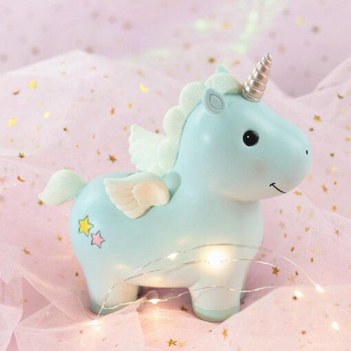 Resin Unicorn Piggy Bank - Image 6