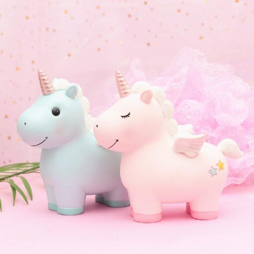 Resin Unicorn Piggy Bank - Image 8