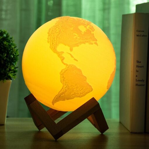 3D Print Earth Planet Light - Image 6