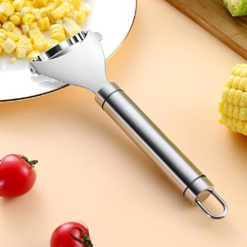 Handhold Stainless Steel Corn Peeler - Image 4