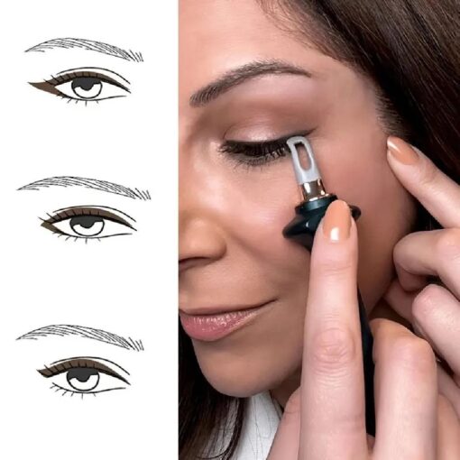 Easy No-Skip Silicone Eyeliner Tool - Image 5