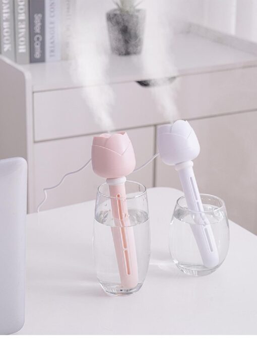 Mini Rose Cool Mist Humidifier