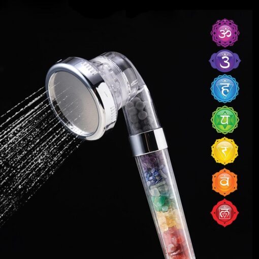 Chakra Crystal Shower Head