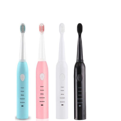 USB Rechargeable 5 Series Sonic Electric Toothbrush with Replacement 3 Head - Image 18