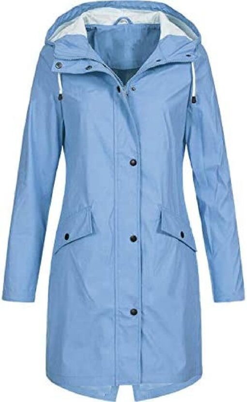 Women's Lightweight Waterproof Raincoats - Image 8