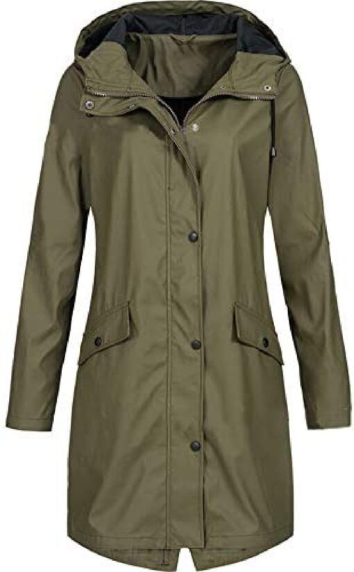 Women's Lightweight Waterproof Raincoats - Image 6