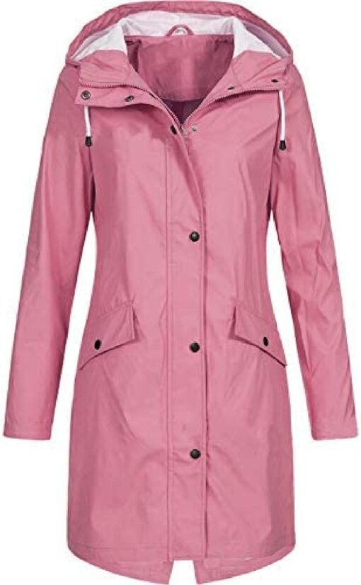 Women's Lightweight Waterproof Raincoats - Image 3