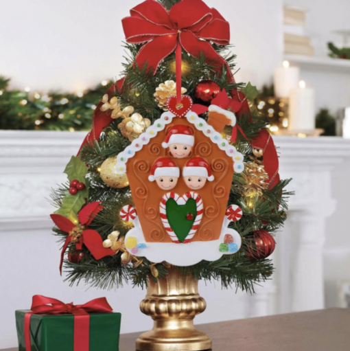 Christmas Tree Biscuit House Decoration - Image 14