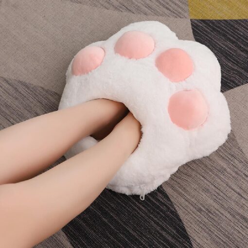 Washable Cat Paw Feet Warmers Heating Pad - Image 6