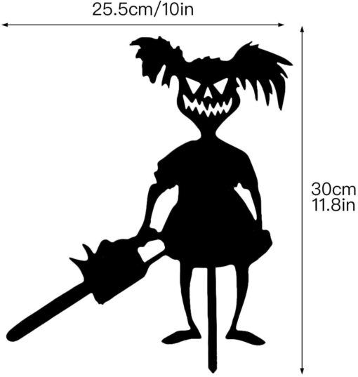 Halloween Little Sinister Garden Pile Silhouette - Image 5