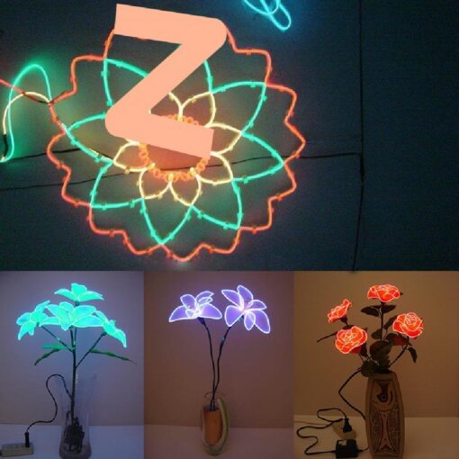 1M or 3M Customizable Neon LED Rope Light Wire - Image 11