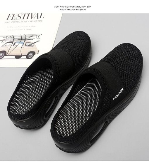 Air Cushion Slip-On Walking Shoes - Image 16