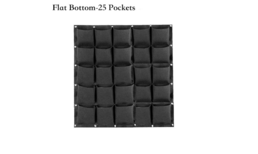 18, 25, 36, 49, or 64 Pockets Hanging Garden Wall Flower Planter Bag - Image 18