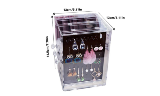 Acrylic Jewelry Earring Display Organizer - Image 2