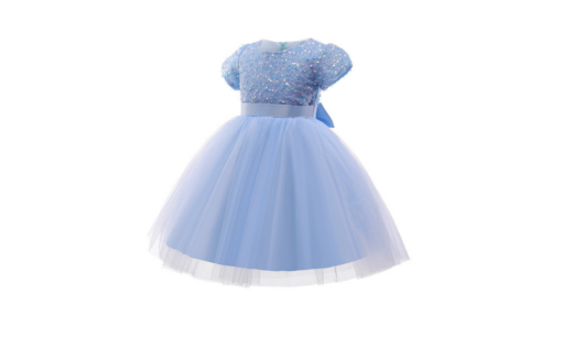 Kid's Princess Sequins Gauze Tutu Dress - Image 9