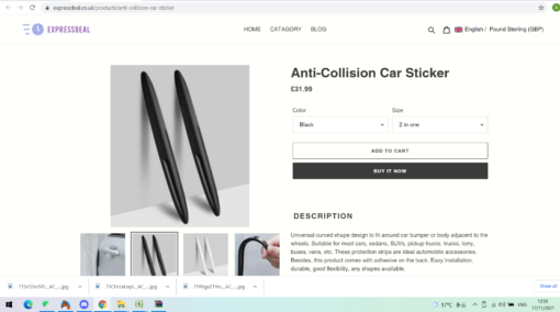 Anti-Collision Car  door Sticker - Image 2