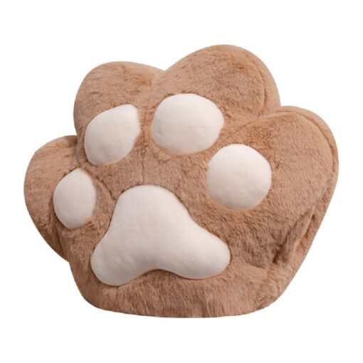 3 in 1 Blanket Cat's Paw Hand Warmer Plush Pillow - Image 11