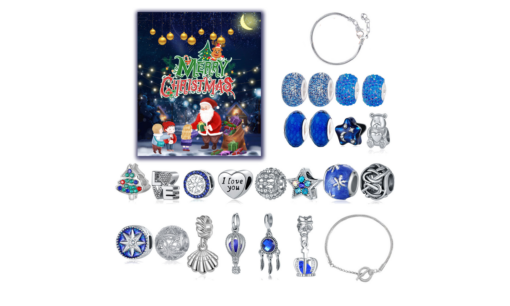 24 Days Advent Calendar DIY Charm Bracelet Making Kit