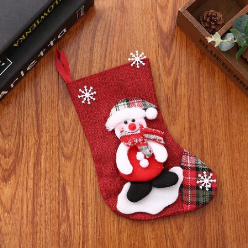 5 Styles 4pcs Christmas Stockings - Image 12