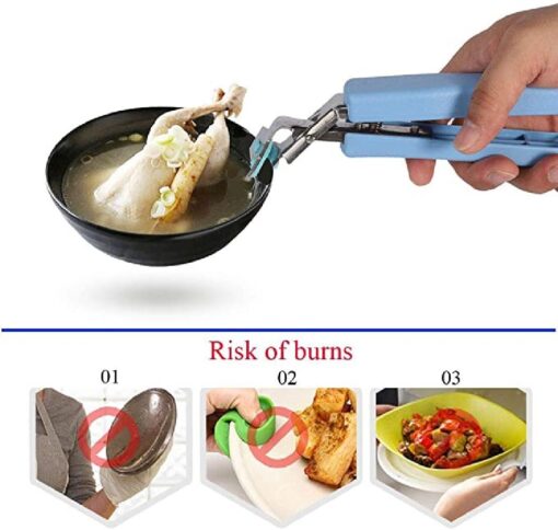 Anti-Scald Hot Bowl Holder Dish Clam