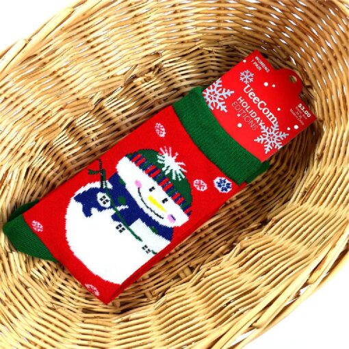 1 or 15 Paris Christmas Funny Novelty Colorful Socks - Image 9