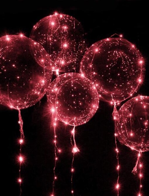 10 or 20 PCS in Pack 20 inch LED Balloon Luminous Bobo Bubble - Image 2