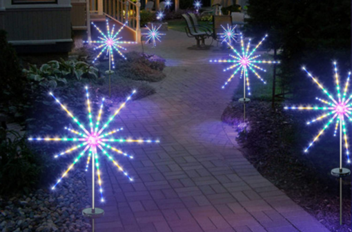 LED Solar Meteor Firework Light - Image 6