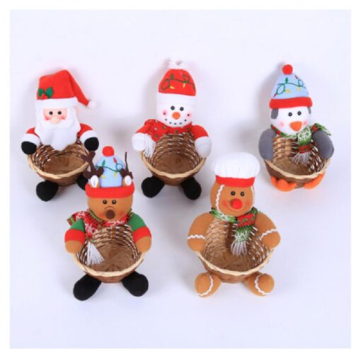 One or Five Christmas Candy Storage Basket Decoration - Image 10